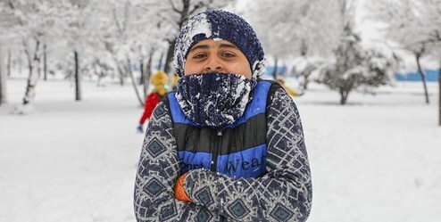سرمای سوزان در استان همدان