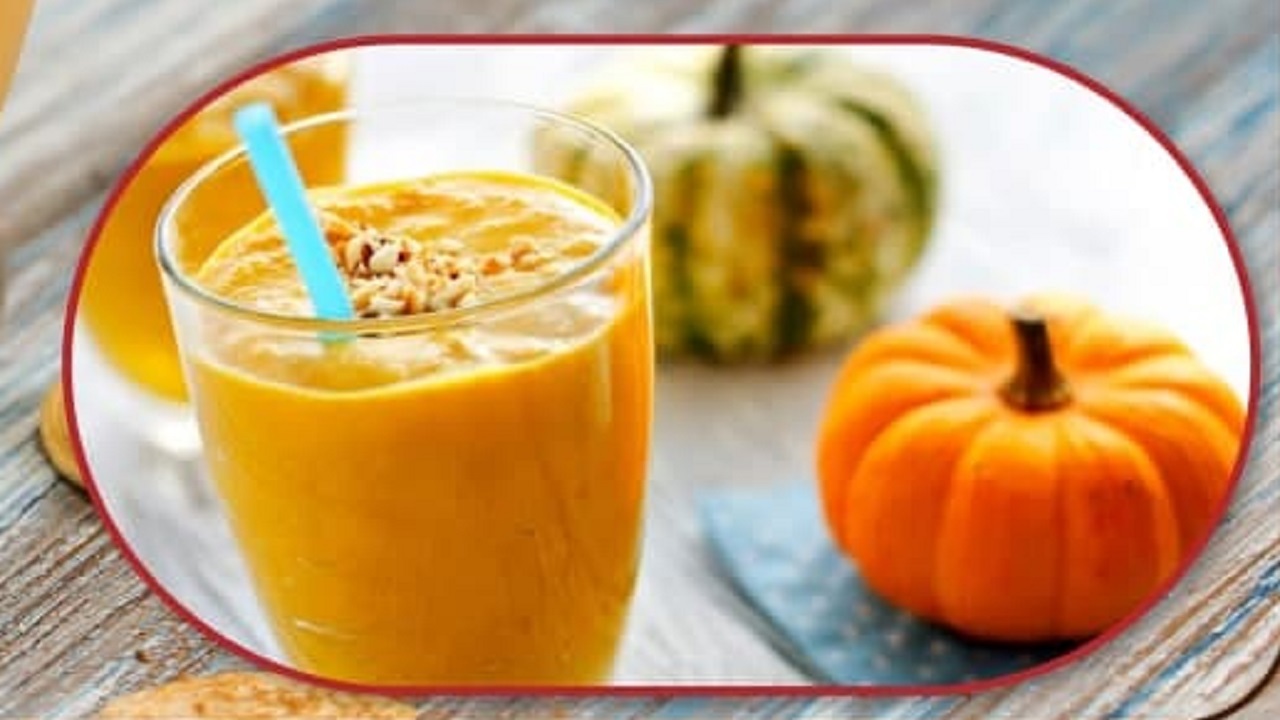 طرز تهیه اسموتی کدو حلوایی با دارچین و زنجبیل؛ تقویت کننده سیستم ایمنی