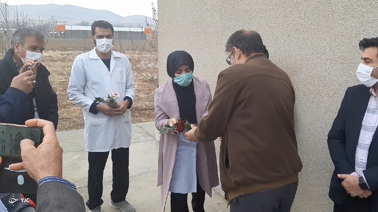 تجلیل از مدافعان سلامت کمیجان در دهه فجر