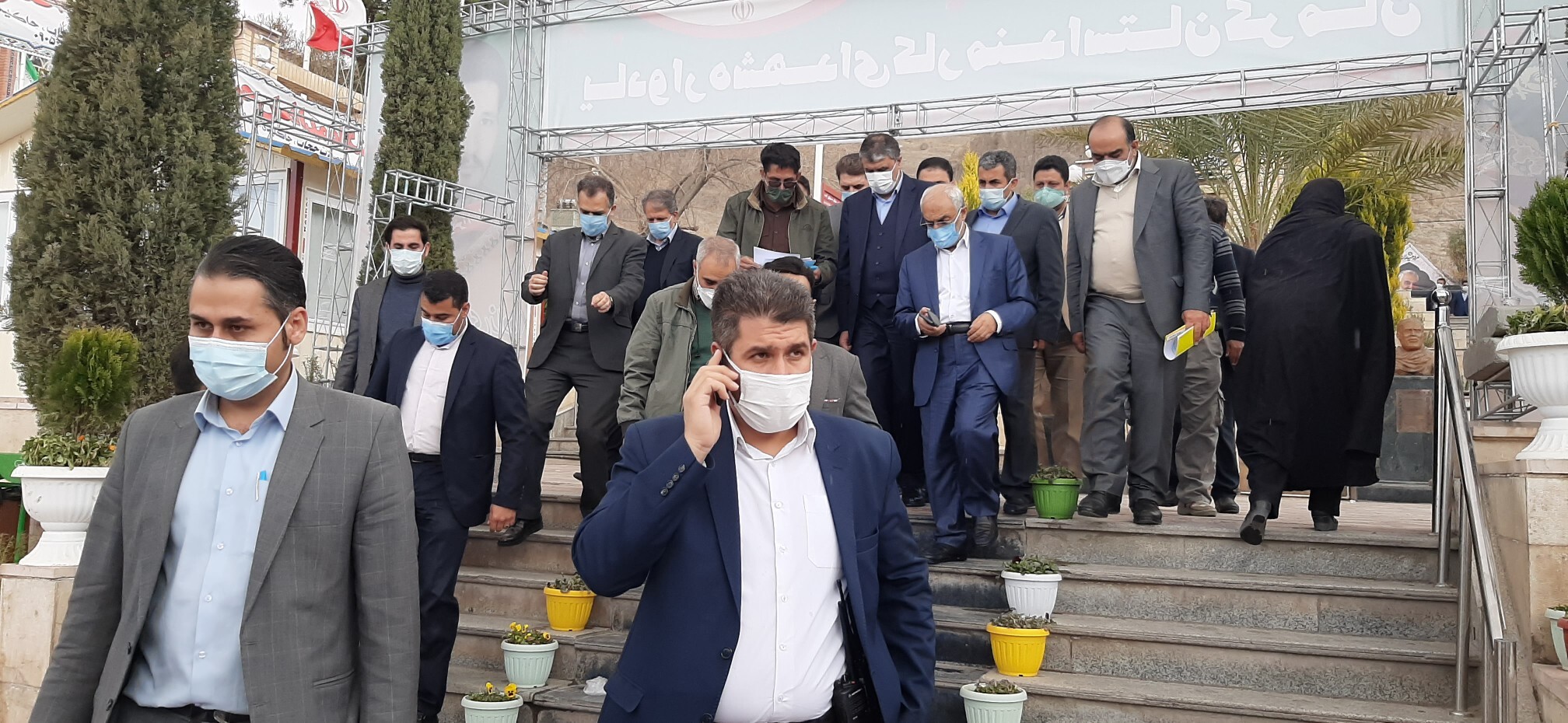 ادای احترام وزیرراه و شهرسازی به سردار دلها