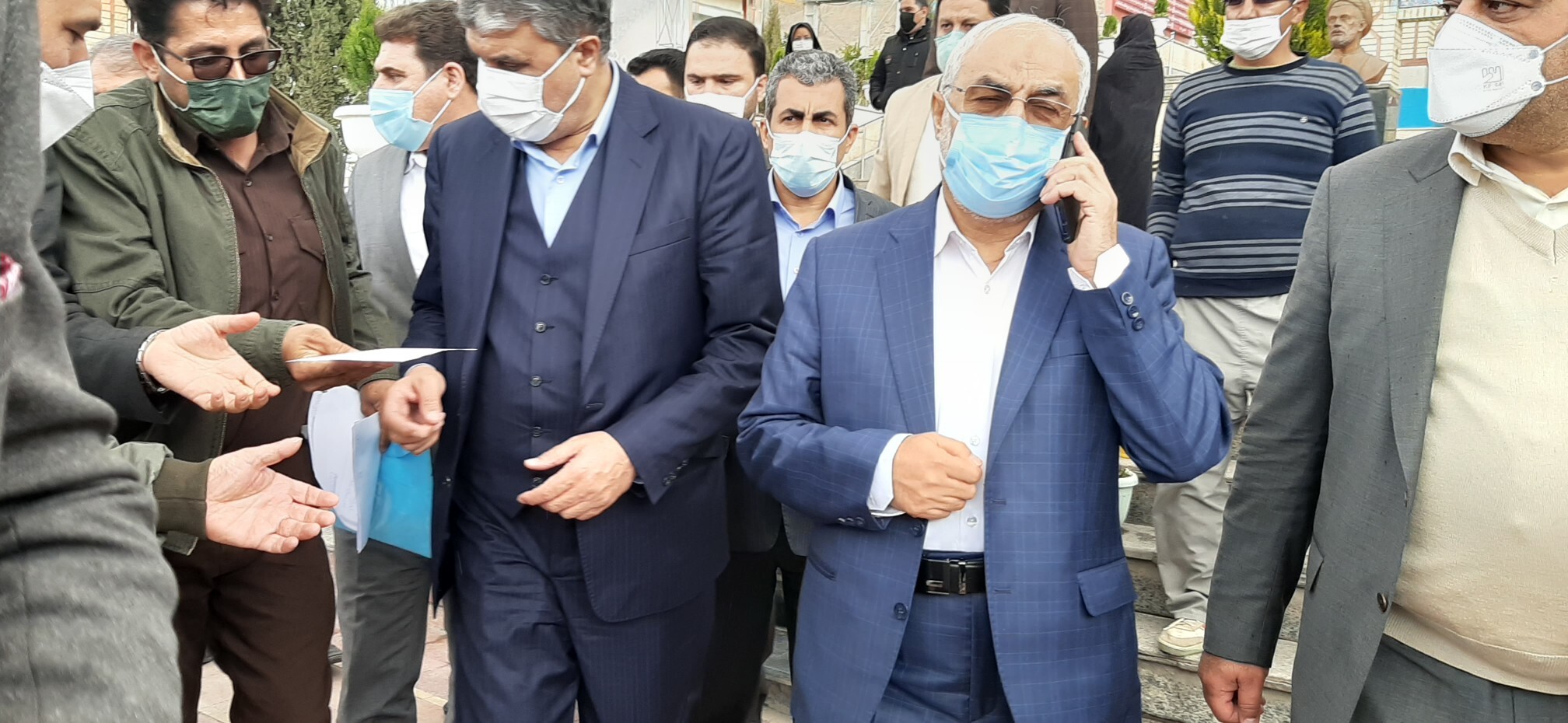 ادای احترام وزیرراه و شهرسازی به سردار دلها