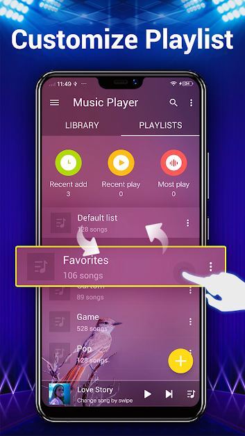 دانلود Pro Mp3 player &ndash; Qamp