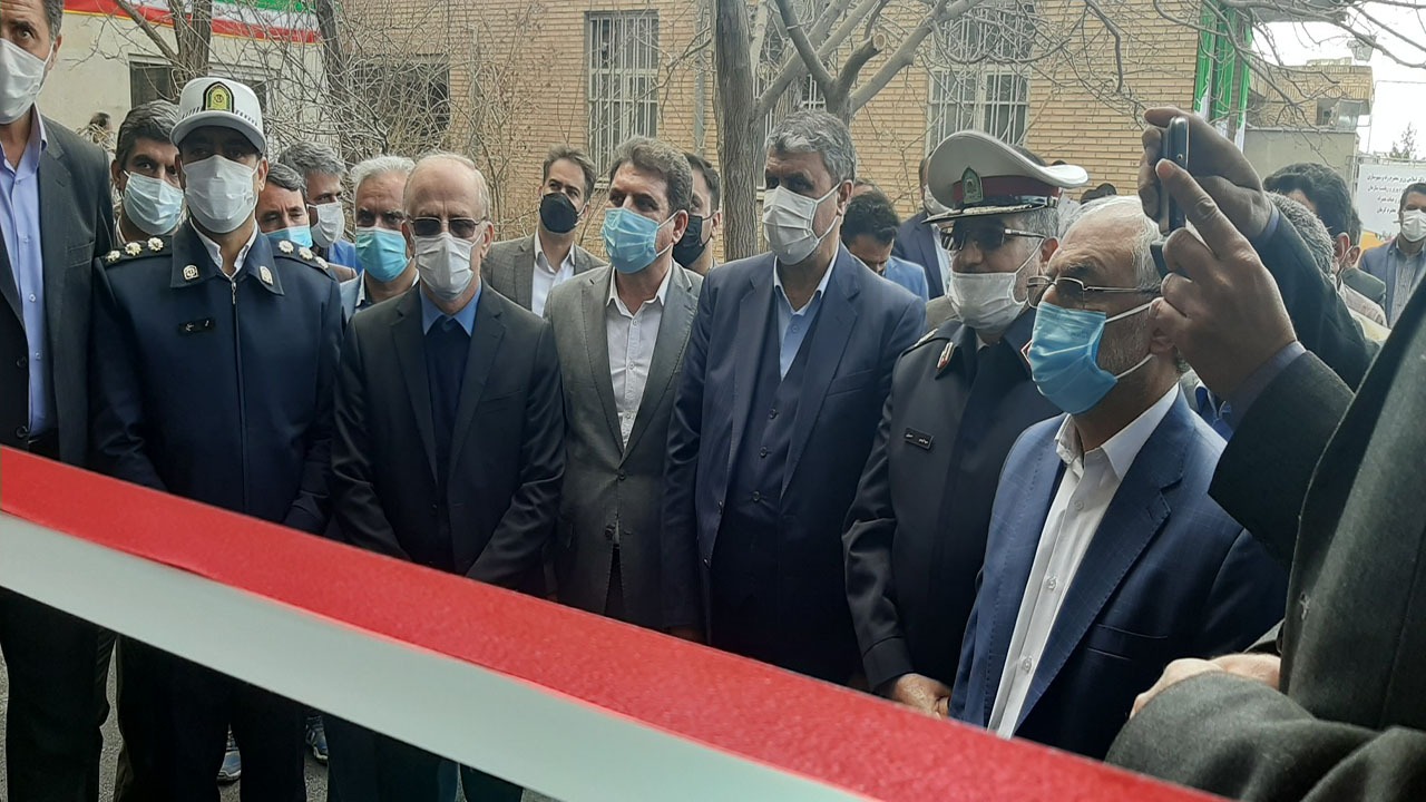 پلیس راه کرمان با حضور وزیر راه به بهره برداری رسید