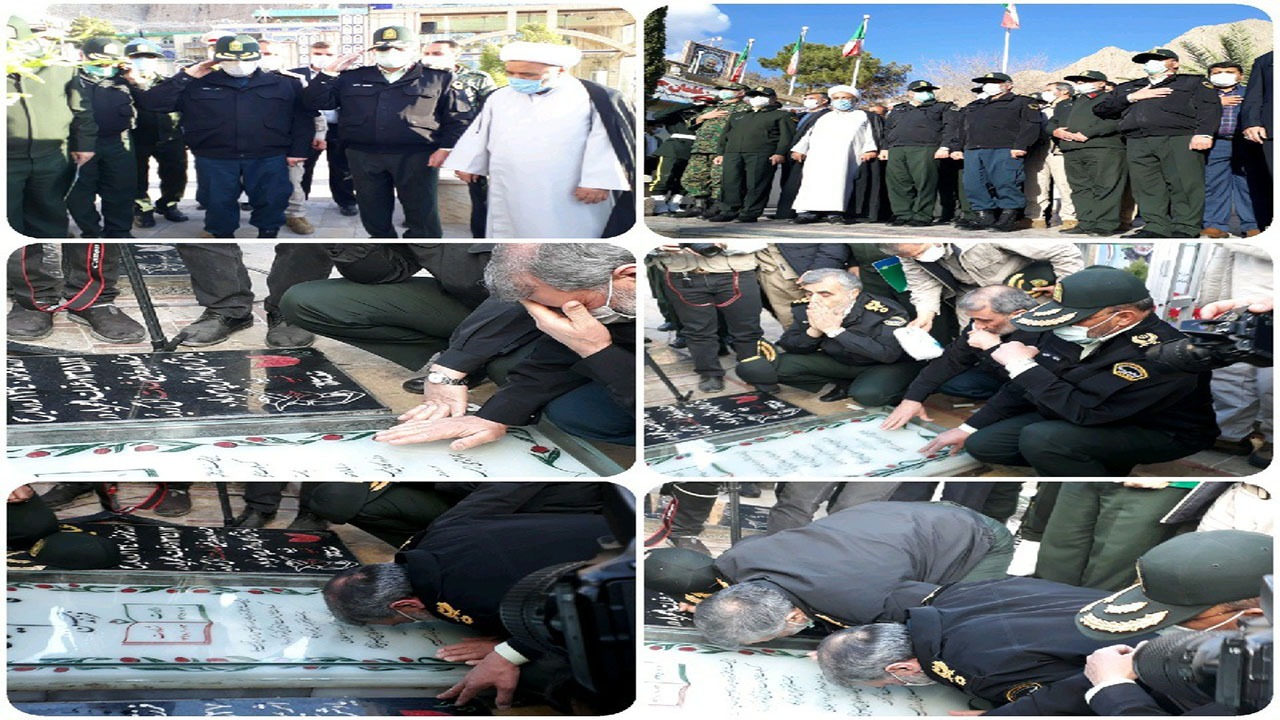 نیروی انتظامی در مسیر حاج قاسم گام برمی دارد