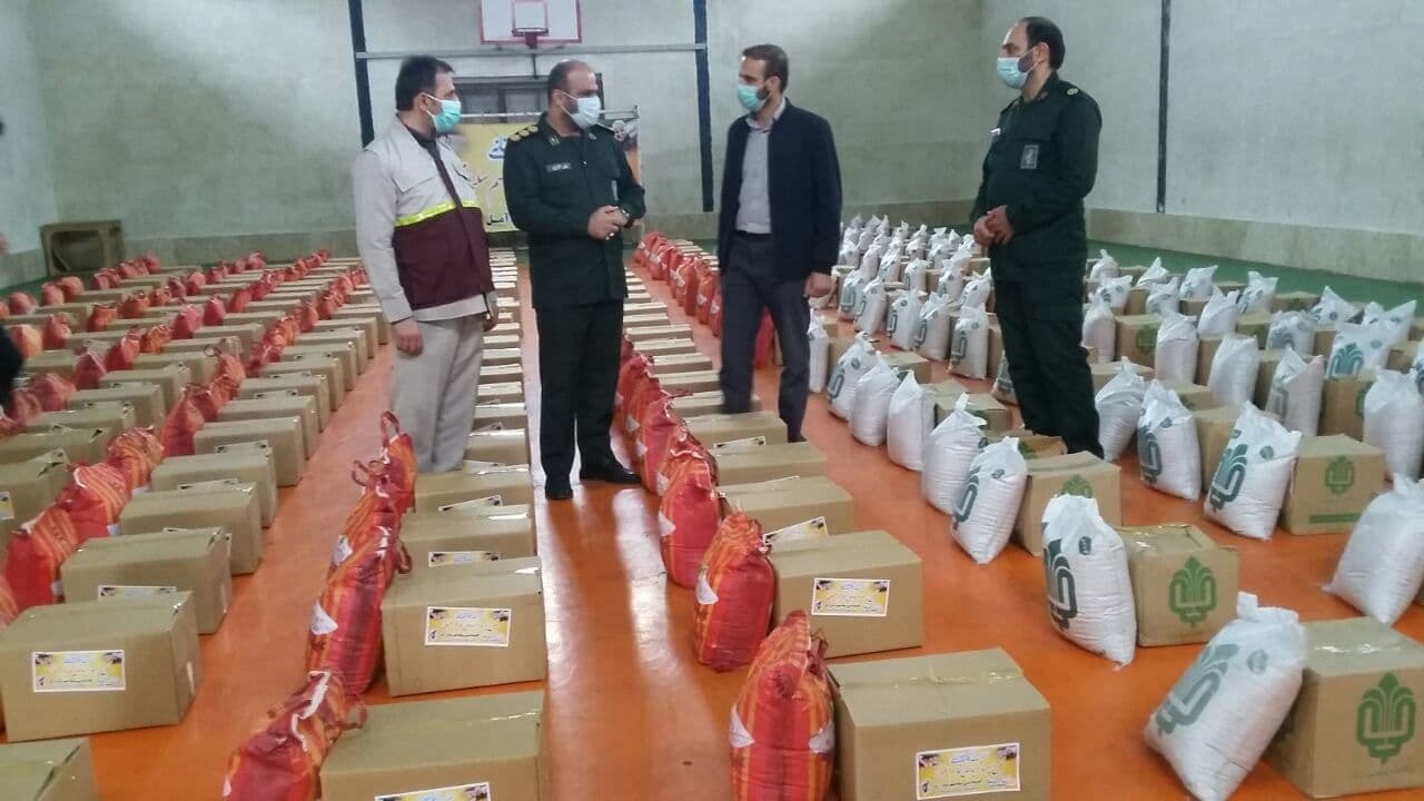 توزیع ۲ هزار بسته معیشتی در آمل
