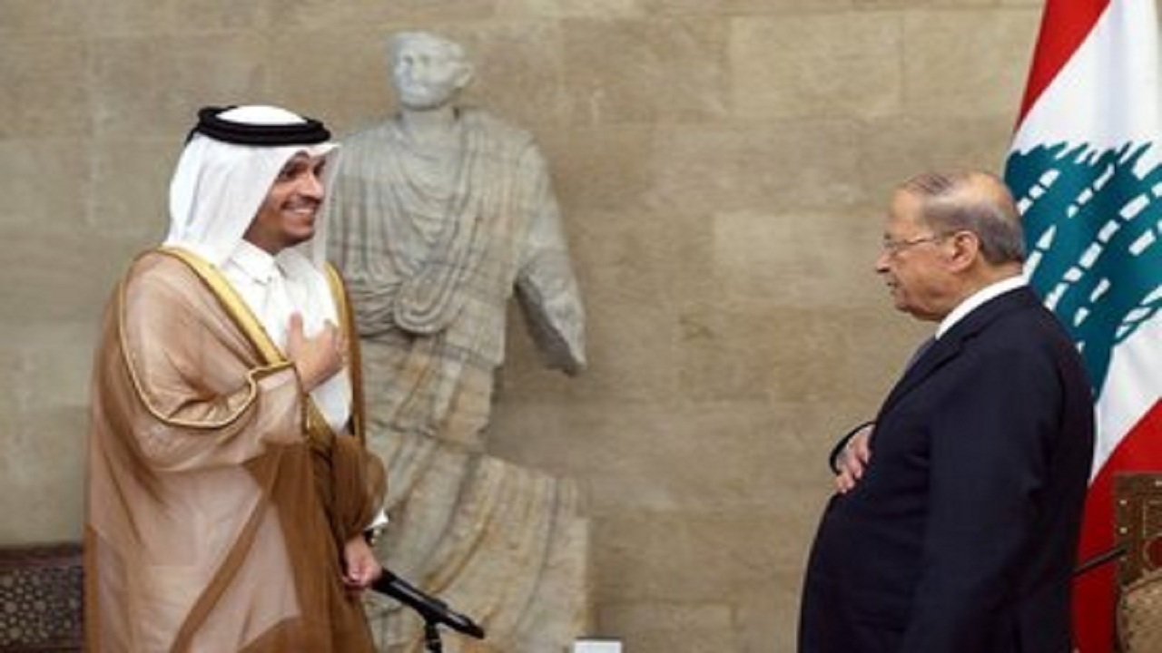کمک قطر به لبنان در صورت تشکیل دولت در این کشور