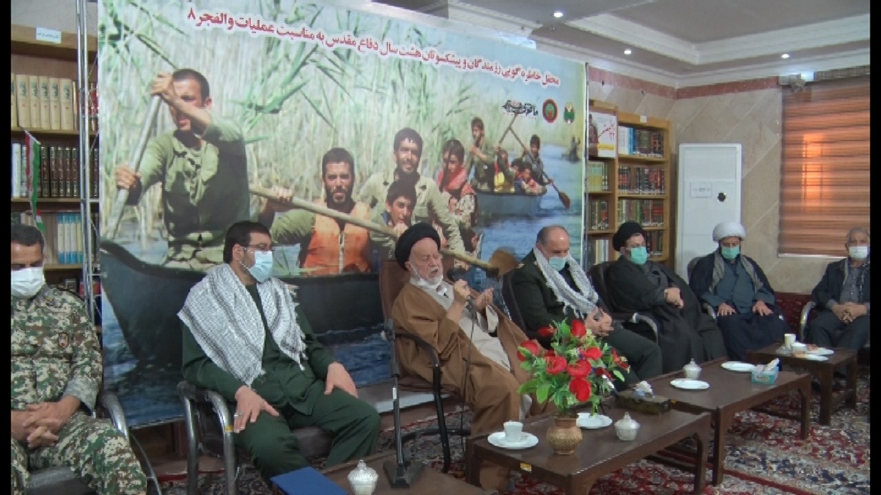 خاطره گویی پیشکسوتان دفاع مقدس از شهدای والفجر ۸