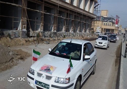 ۲۲ بهمن ۹۹ با رژه موتوری و خودرویی در خوزستان رقم خورد