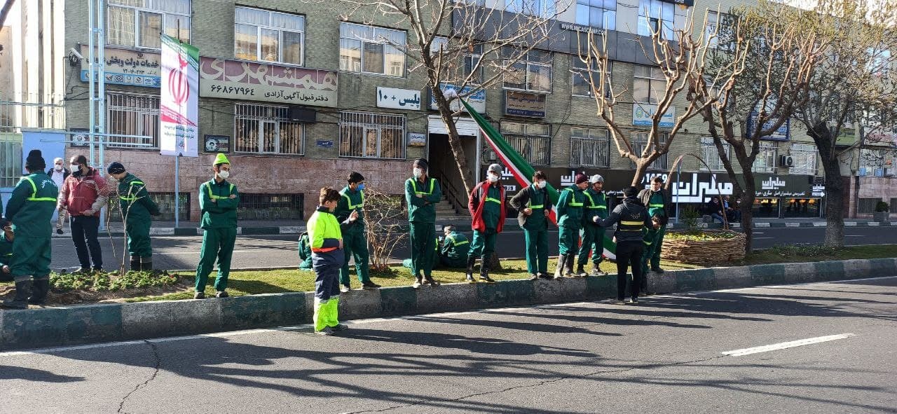 حضور چهره&zwnj;ها در راهپیمایی ۲۲ بهمن ۹۹ + تصاویر