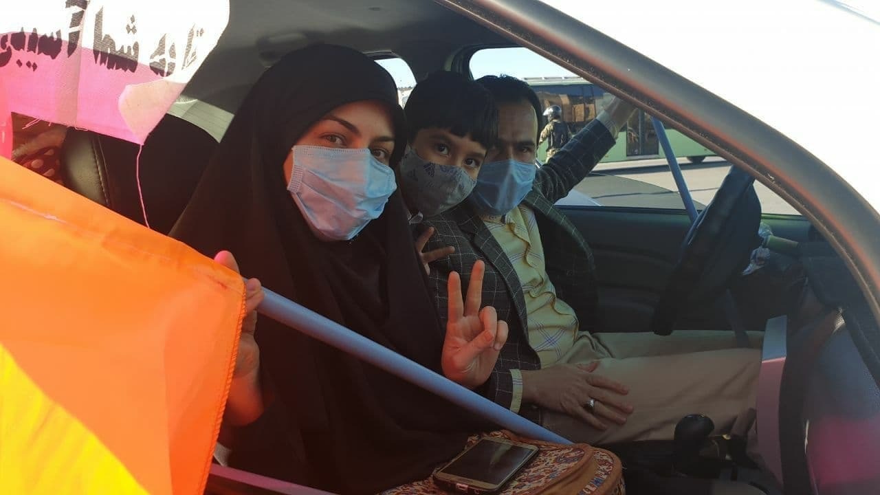 حضور چهره&zwnj;ها در راهپیمایی ۲۲ بهمن ۹۹ + تصاویر