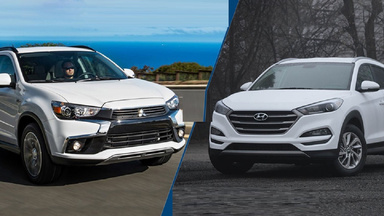 مقایسه میتسوبیشی asx با هیوندای توسان+ مشخصات فنی