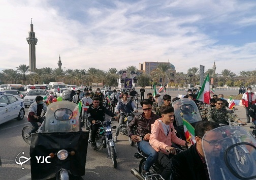 راهپیمایی نمادین موتوری و خودرویی خانوادگی در خراسان جنوبی