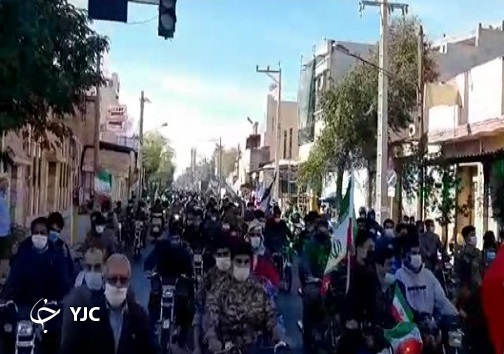 ۲۲ بهمن ۹۹ با رژه موتوری و خودرویی در خوزستان رقم خورد