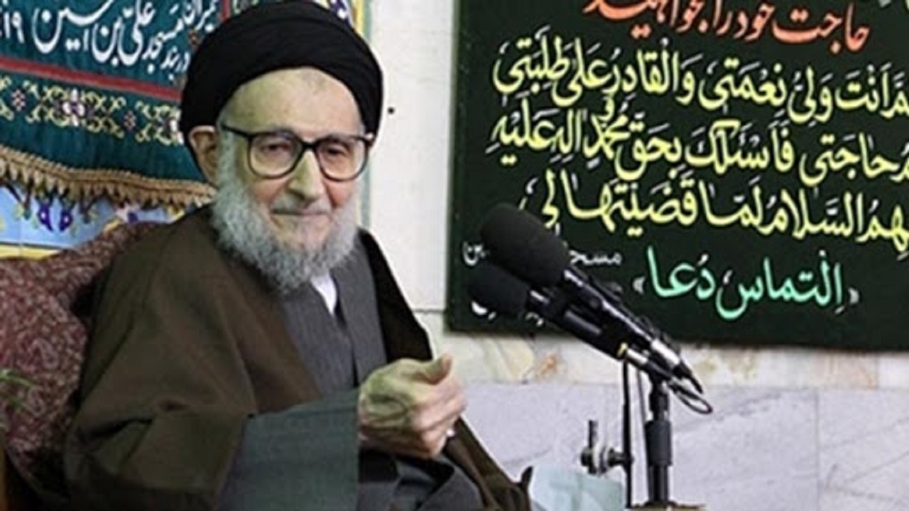 مراسم تشییع پیکر آیت‌الله ضیاءآبادی برگزار شد/ وداع همیشگی مردم با استاد والامقام اخلاق + فیلم و تصاویر