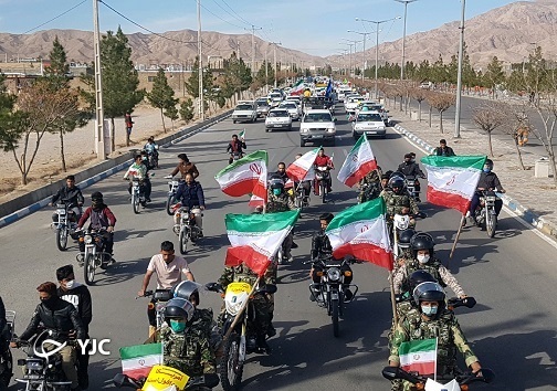 راهپیمایی نمادین موتوری و خودرویی خانوادگی در خراسان جنوبی