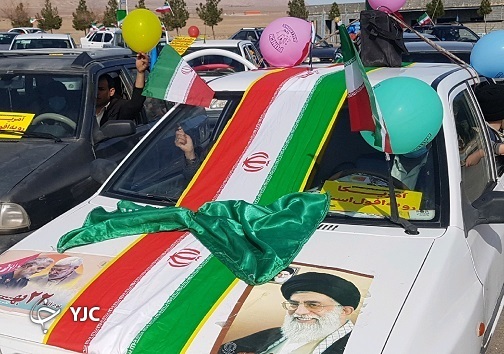 راهپیمایی نمادین موتوری و خودرویی خانوادگی در خراسان جنوبی