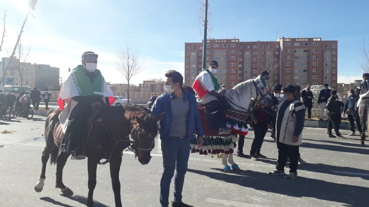 خلق حماسه اقوام ترک، لر و فارس در سالگرد پیروزی انقلاب اسلامی