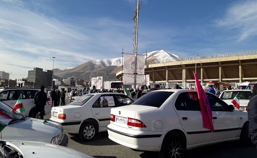 آغاز مراسم راهپیمایی ۲۲ بهمن دراستان کردستان