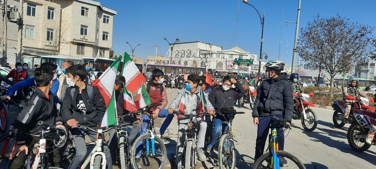 برگزاری راهپیمایی خودرویی، موتوری در خراسان شمالی