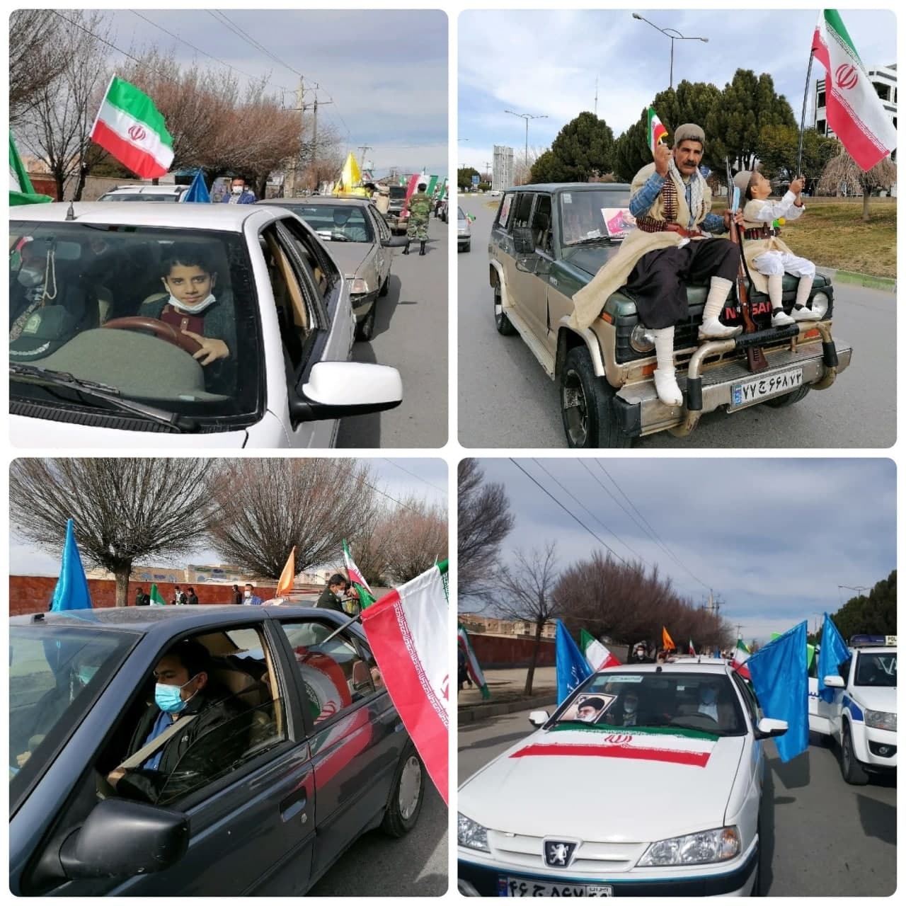 برگزاری حماسه همدلی ۲۲ بهمن در سراسر کشور