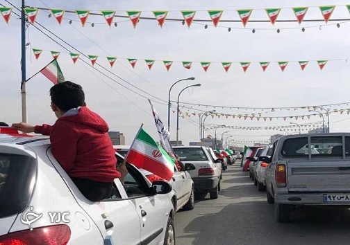 ۲۲ بهمن ۹۹ با رژه موتوری و خودرویی در خوزستان رقم خورد+تصاویر