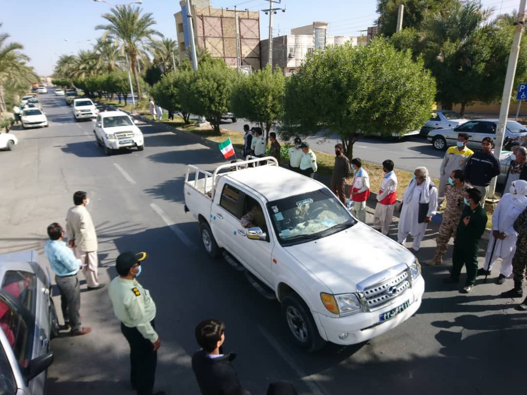 راهپیمایی خودرویی ۲۲ بهمن در پایتخت وحدت ایران