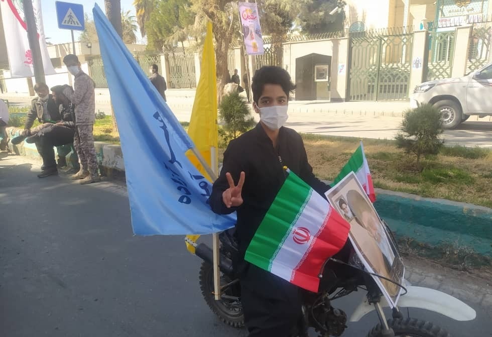 راهپیمایی خودرویی ۲۲ بهمن در پایتخت وحدت ایران