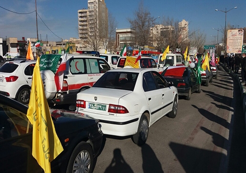 آغاز راهپیمایی ۲۲ بهمن  در تبریز