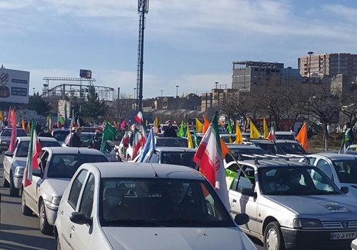 آغاز راهپیمایی ۲۲ بهمن  در تبریز