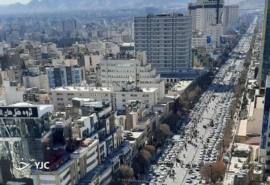 راهپیمایی نمادین موتوری و خودرویی خانوادگی در مشهد