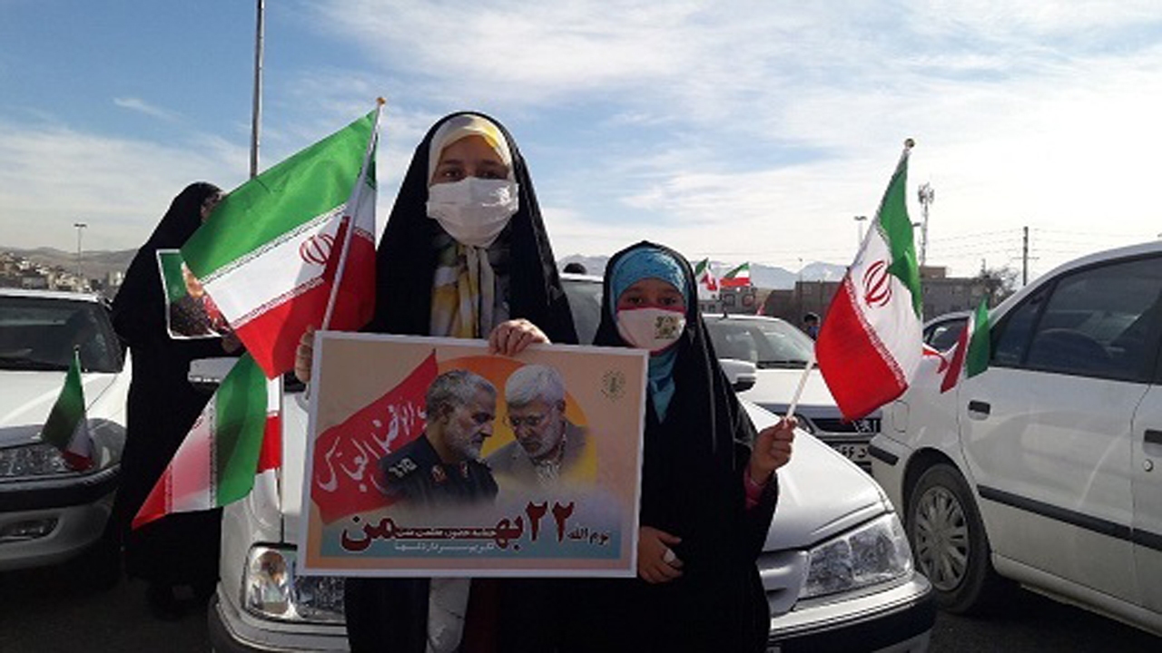 آغاز مراسم راهپیمایی ۲۲ بهمن دراستان کردستان