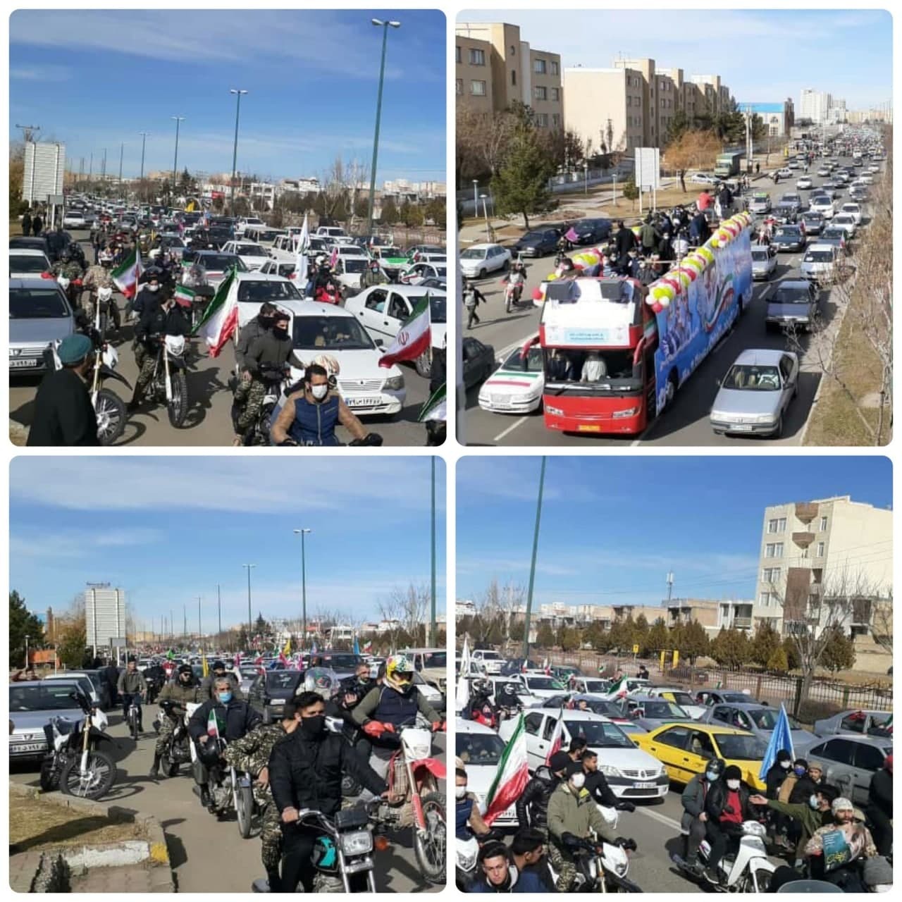برگزاری حماسه همدلی ۲۲ بهمن در سراسر کشور