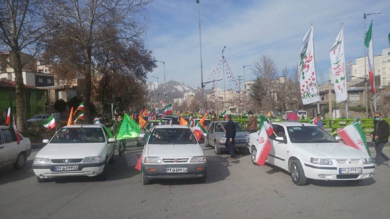 حماسه حضور و جشن انقلاب در استان همدان