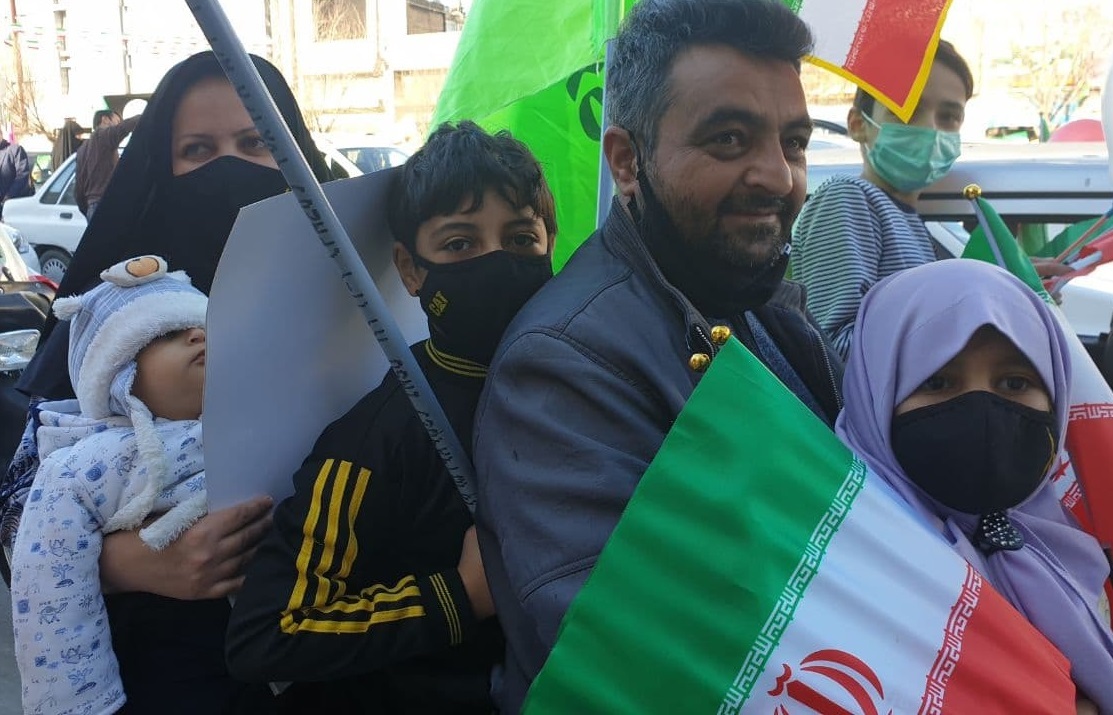 راهپیمایی نمادین موتوری در مشهد 