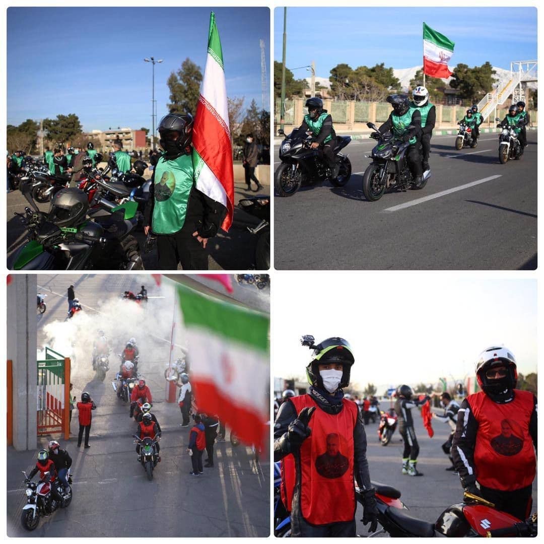 حضور جامعه ورزش در جشن چهل و دومین سالگرد پیروزی انقلاب