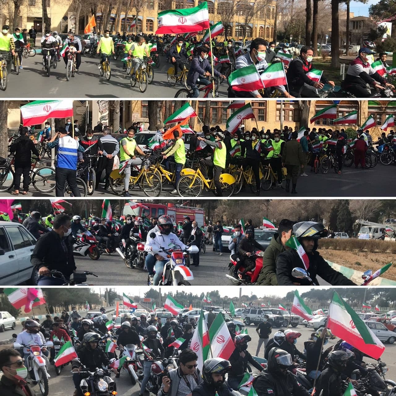 حضور جامعه ورزش در جشن چهل و دومین سالگرد پیروزی انقلاب