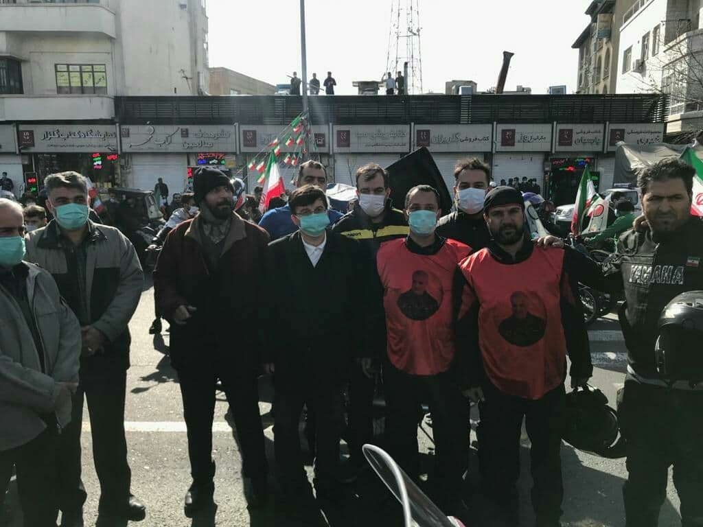 حضور جامعه ورزش در جشن چهل و دومین سالگرد پیروزی انقلاب