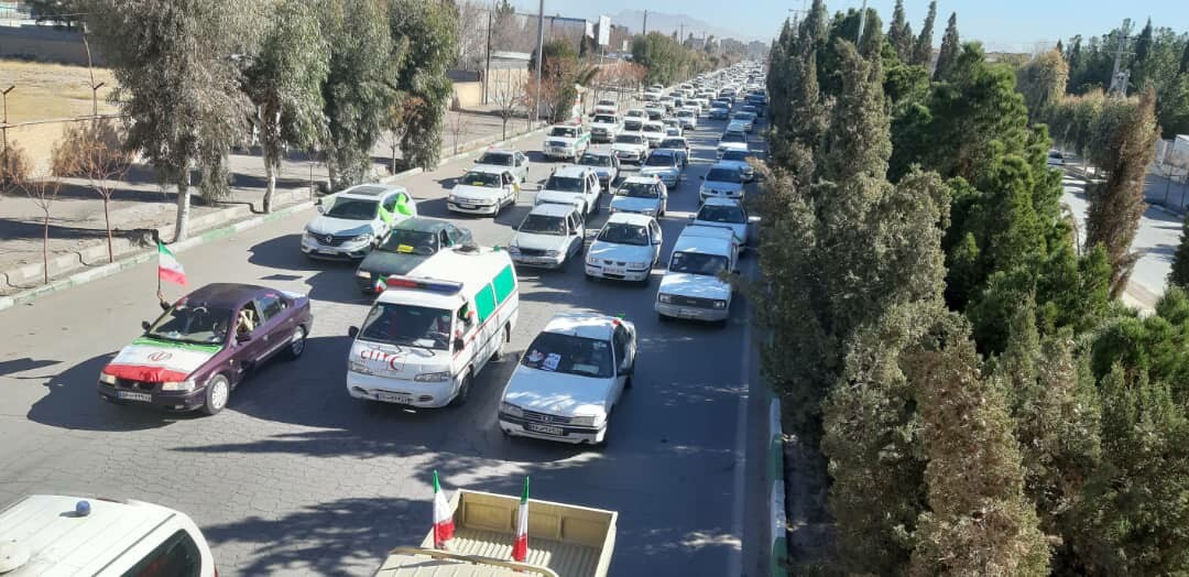حضور مردم انقلابی شهرستان&zwnj;های استان کرمان در جشن وحدت ملی