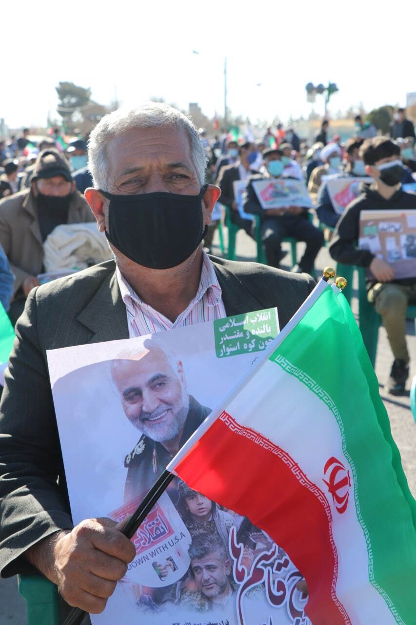 راهپیمایی خودرویی و موتوری در شهرستان&zwnj;های خراسان رضوی +عکس و فیلم