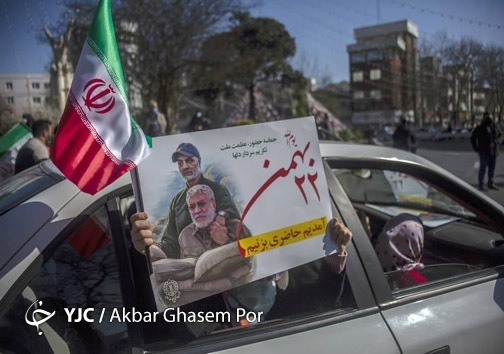 راهپیمایی باشکوه خودرویی مازندران به روایت یک عکاس