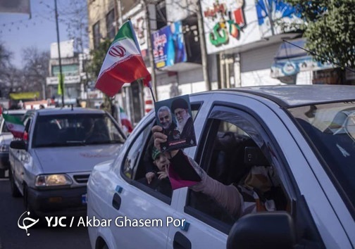 راهپیمایی باشکوه خودرویی مازندران به روایت یک عکاس