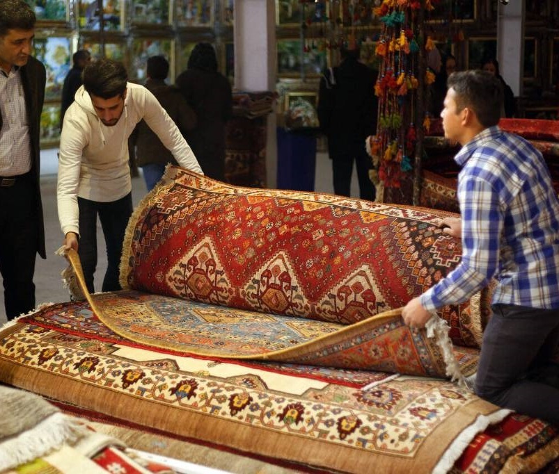 رشد ۱۰۶ درصدی صادرات فرش دستباف اصفهان با وجود تحریم‌ها و کرونا