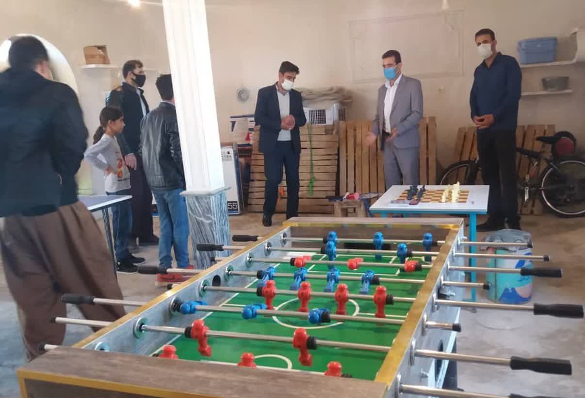 راه اندازی ۲ خانه ورزش روستایی در مهاباد