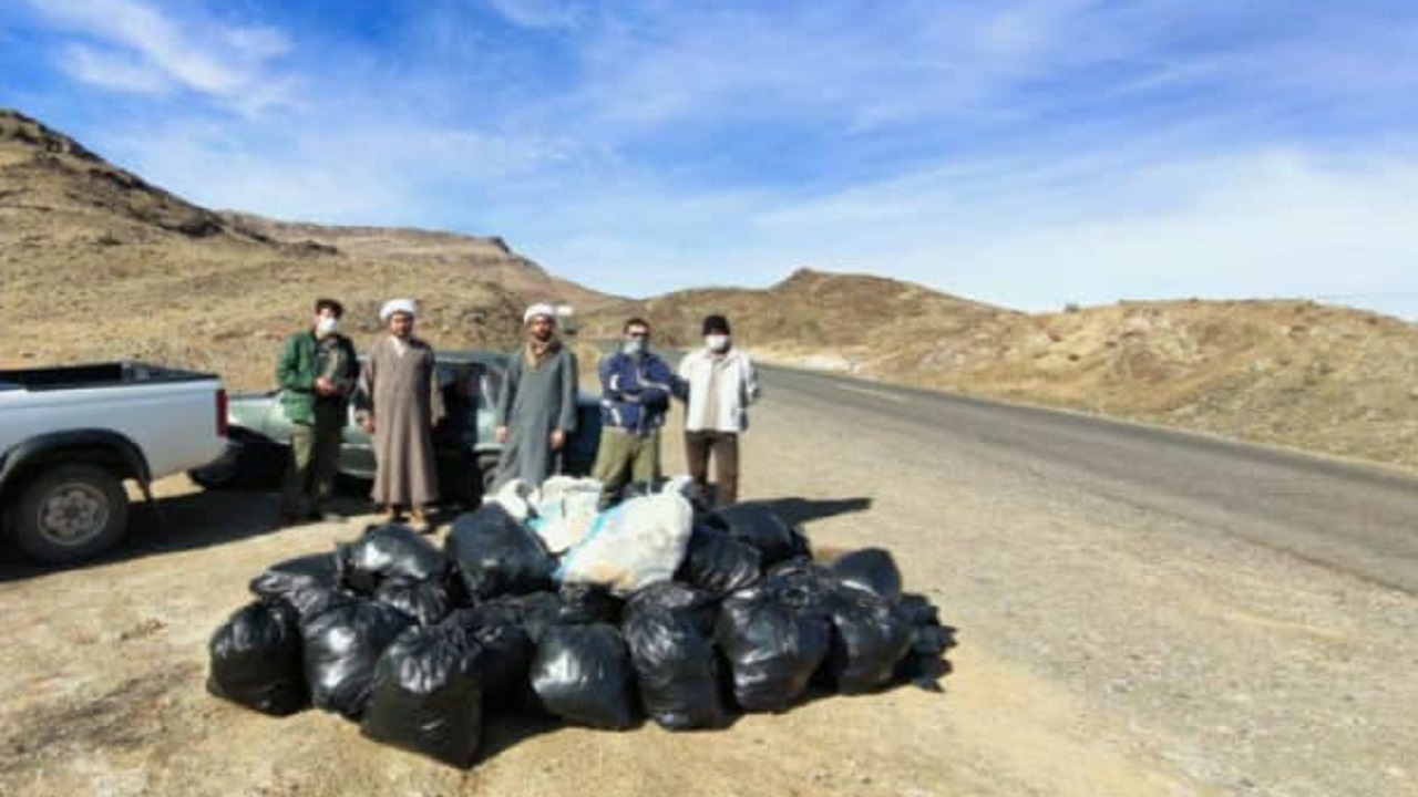 حضور طلاب جهادی این بار در روستای ابرجس