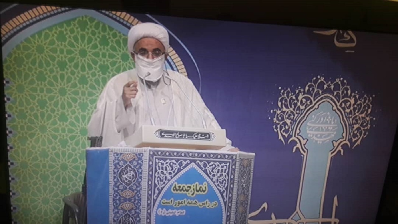 قدردانی امام جمعه آبادان از حضور مردم در راهپیمایی خودرویی ۲۲ بهمن