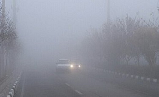 مه گرفتگی در جاده ساحلی مازندران/ منع ورود تشدید می شود