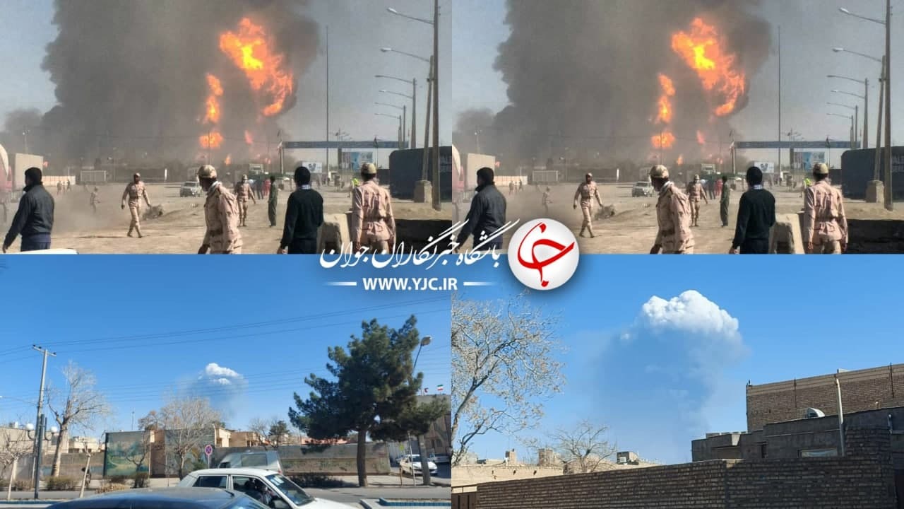 ۱۰۰ تا ۵۰۰ دستگاه کامیون در گمرک اسلام قلعه دچار حریق شدند