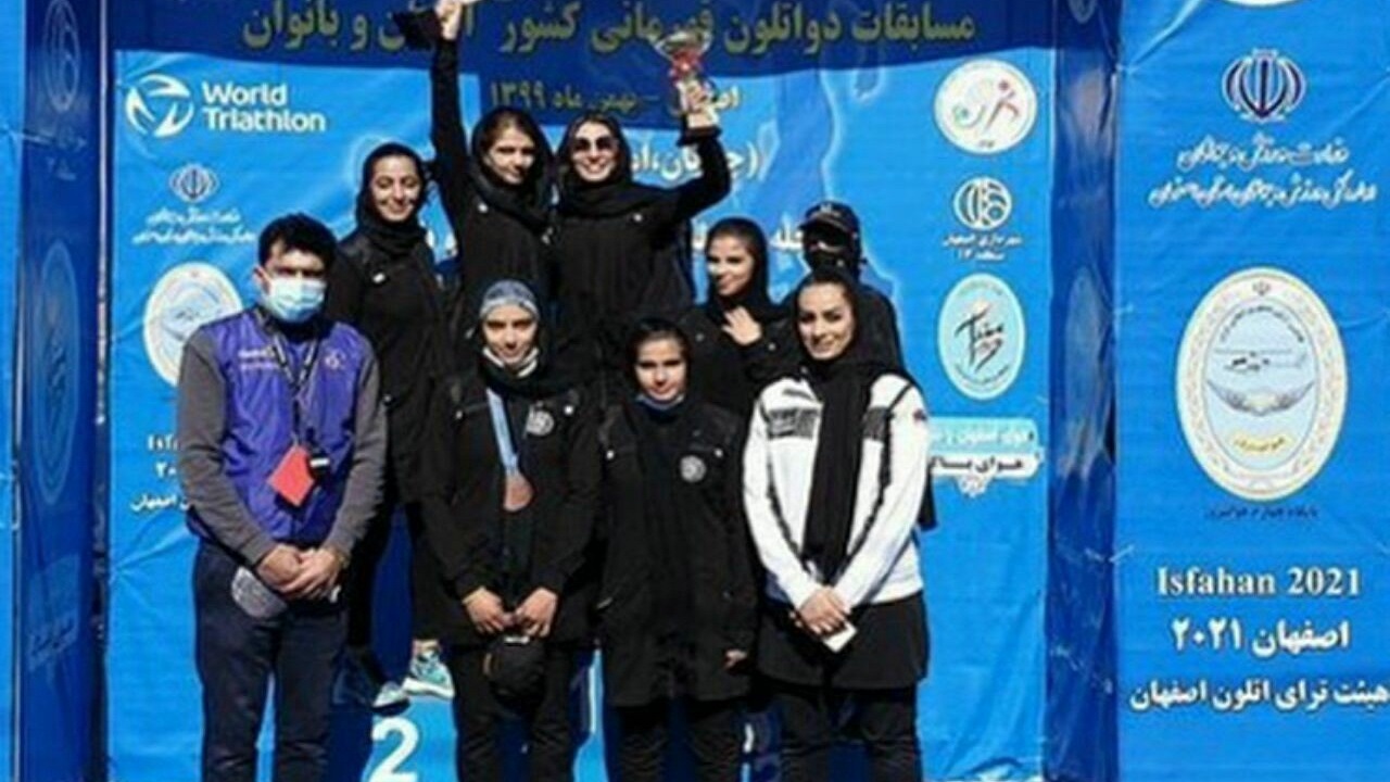 درخشش دختران چهارمحال و بختیاری در مسابقات دوگانه کشور