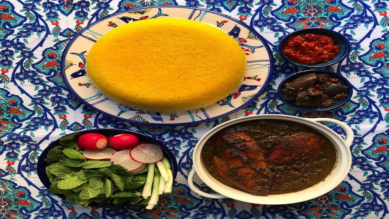 فوت و فن ها و ترکیب سبزی خورش طلا کوله غورابه گیلانی