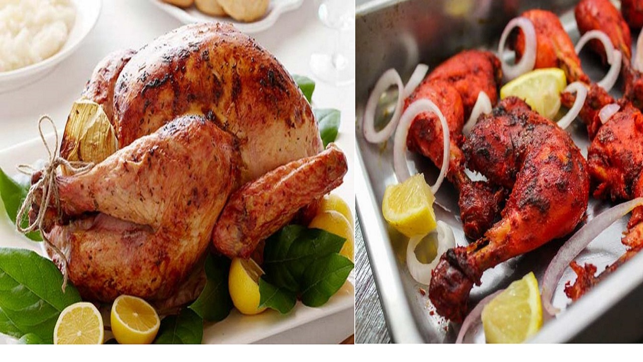 آموزش کامل تهیه مرغ بریان رستورانی خوشمزه و ران بریان در فر با فویل